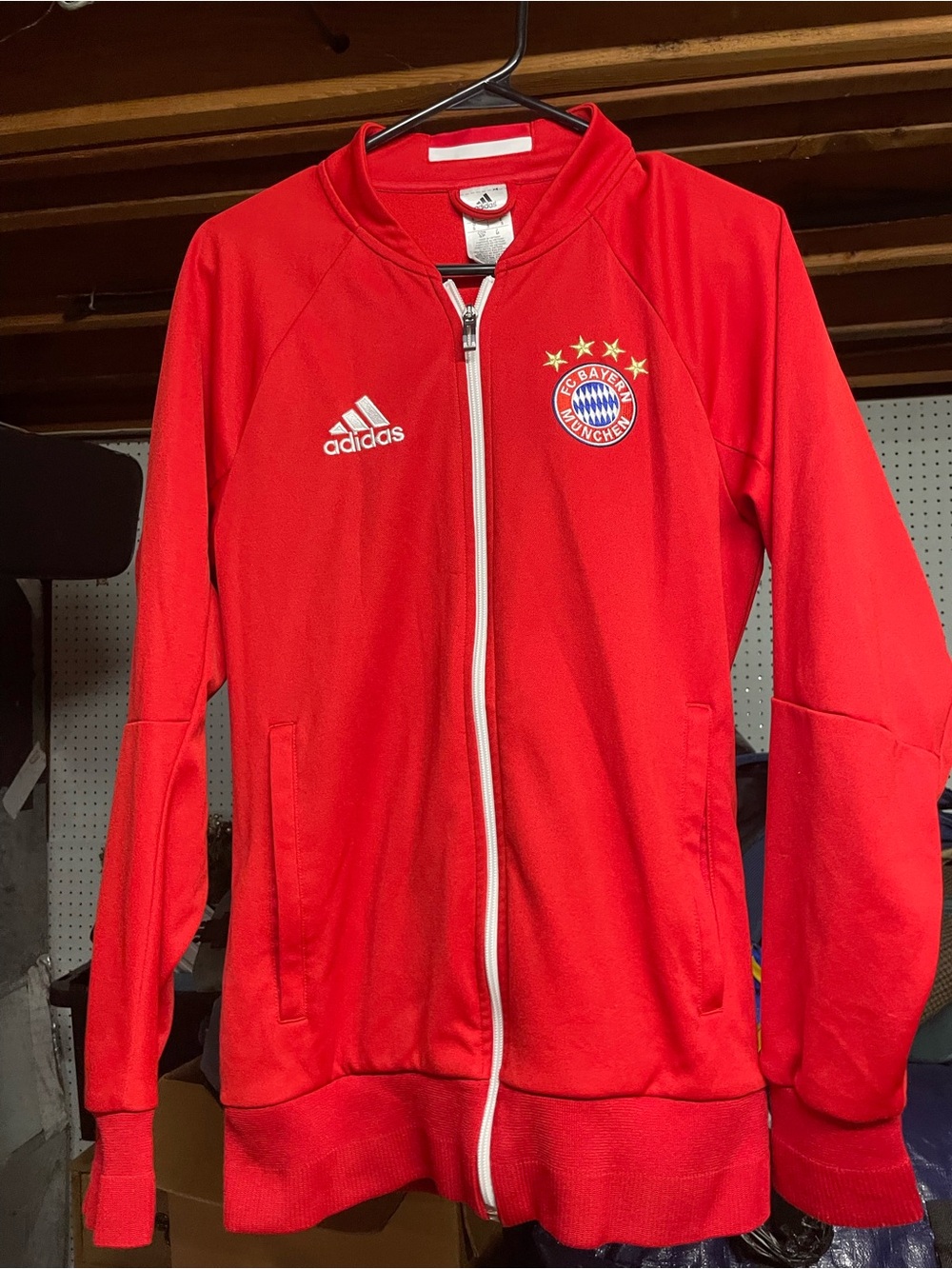 Adidas FC Bayern Munich Z.N.E. / Anthem Jacket from the 2016/2017